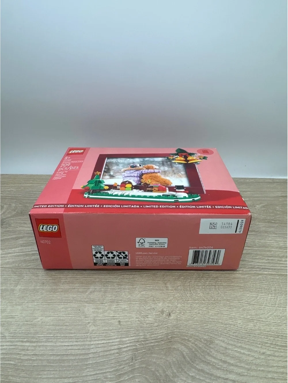 Lego 40702 GWP Christmas Picture Frame, New Sealed NIB Retired 2024